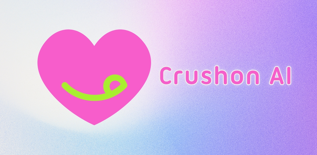 Logo of crushonai dating app for people looking for meaningful romantic connections